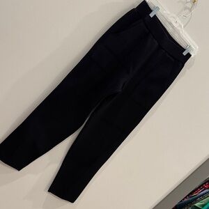 Bluivy Black Straight sweater like Leg Pants